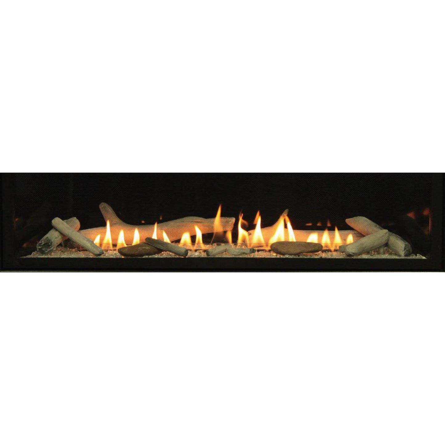 Empire Boulevard 48" Intermittent Pilot With Thermostat Variable Remote Control, Natural Gas Vent Free See Through Linear Fireplace