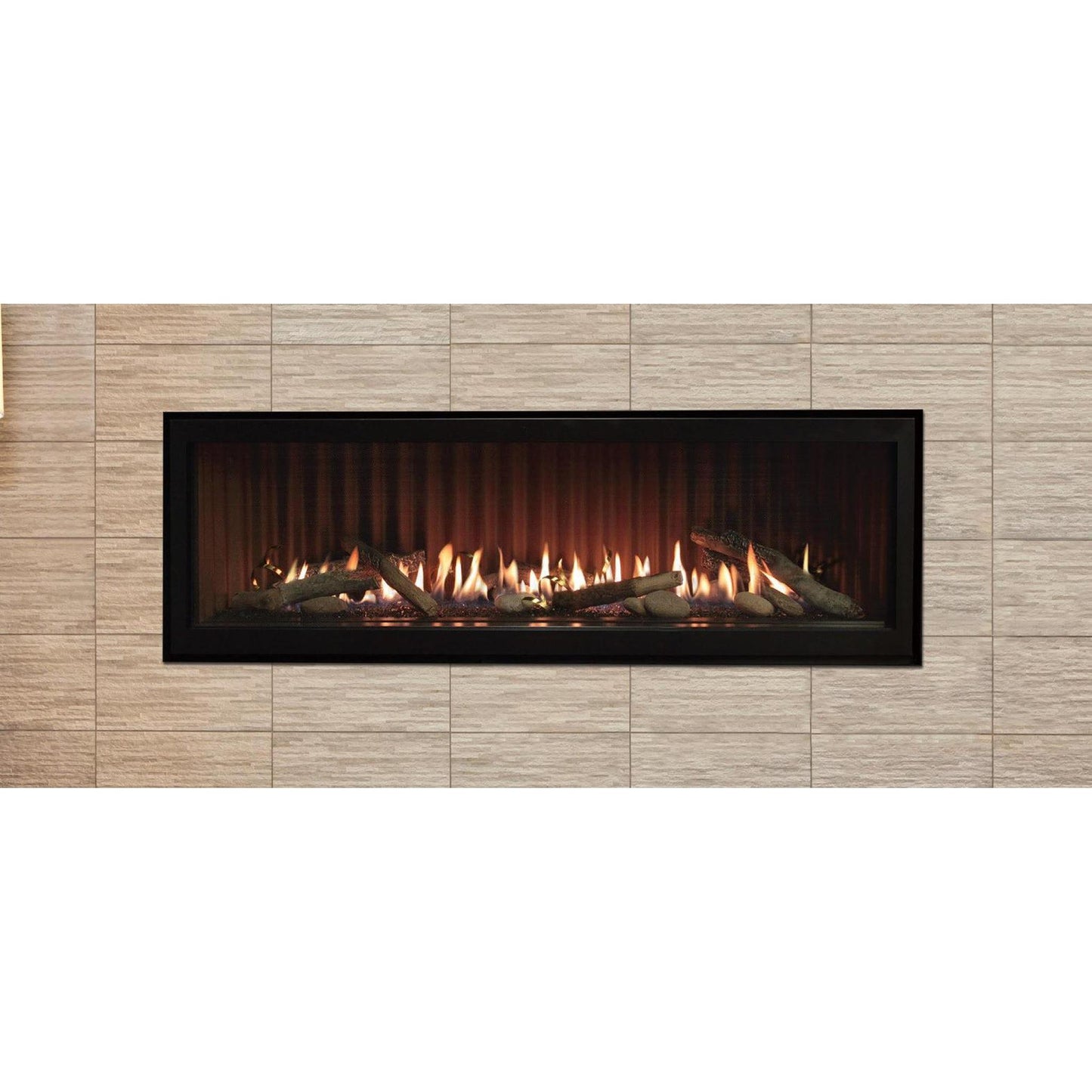 Empire Boulevard 60" Multi Function Remote, Natural Gas Direct Vent Linear Fireplace