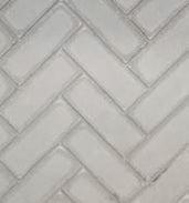 Empire Herringbone Gray Brick Set for Blackburn 36" Wood Firebox