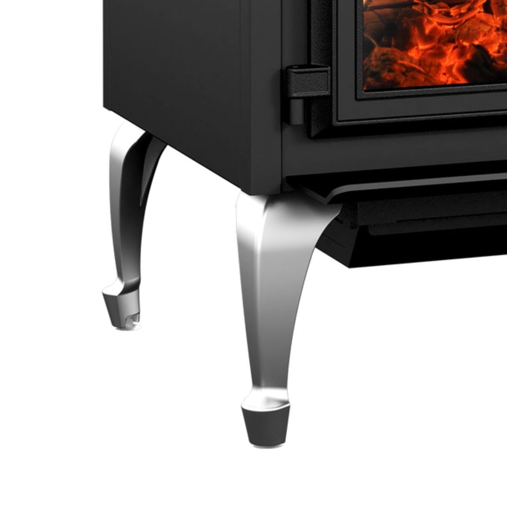 Empire Nickel Queen Anne Leg Kit for Gateway 1700 Wood Burning Stove