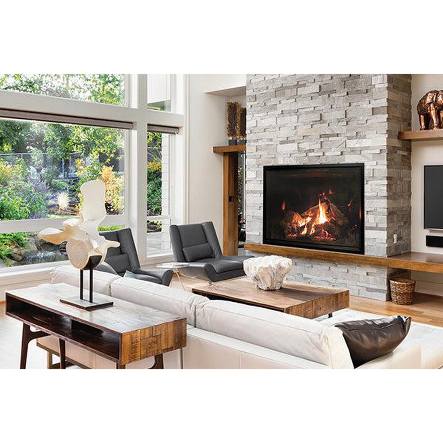 Empire Rushmore 50" TruFlame Clean Face, Natural Gas Direct Vent Fireplace