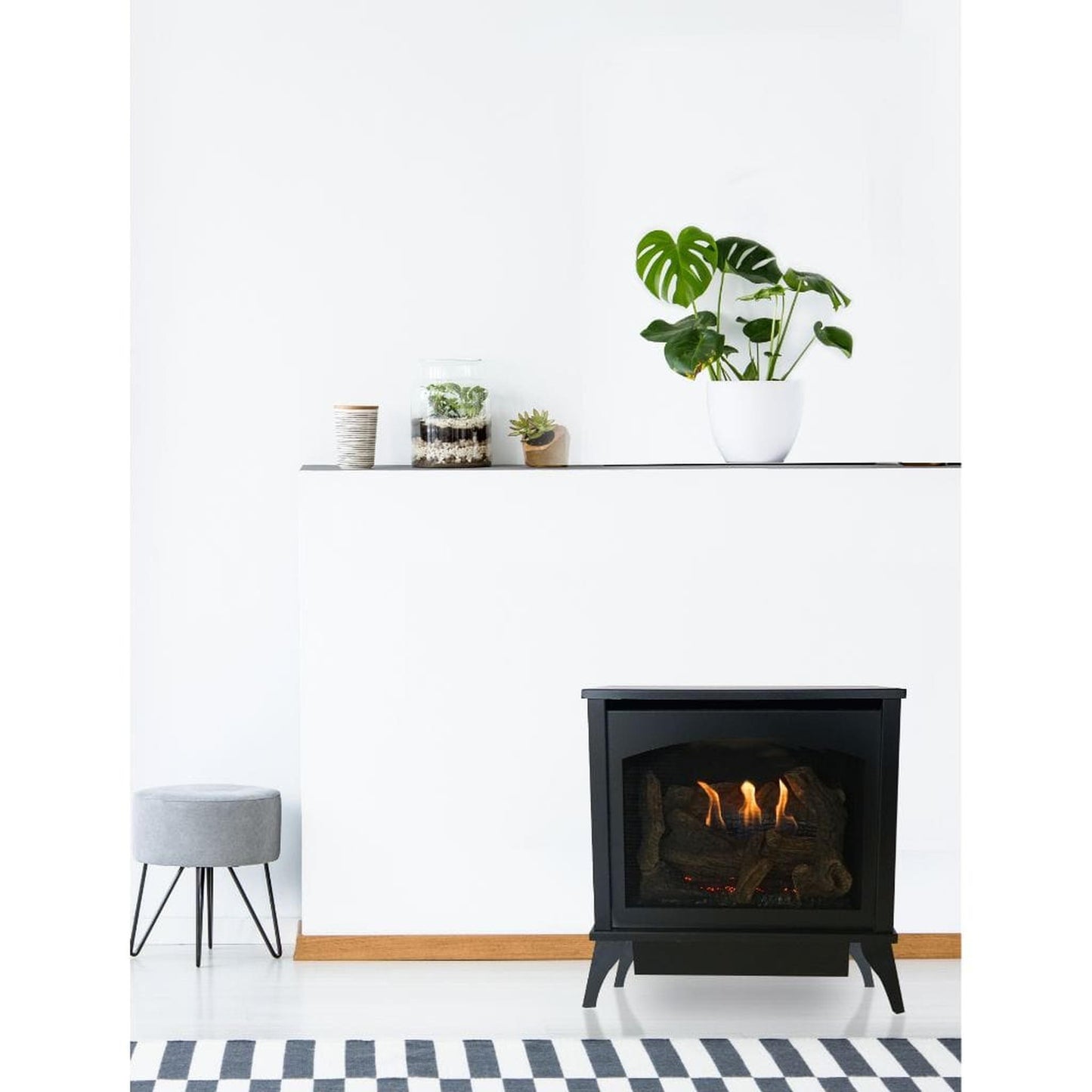 Empire Spirit 22" Millivolt Control With On/Off Switch, Natural Gas Vent Free Small Steel Stove