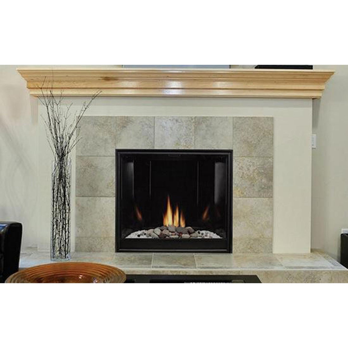 Empire Tahoe Clean Face 42" Intermittent Pilot Control With On/Off Switch, Natural Gas Direct Vent Premium Contemporary Fireplace