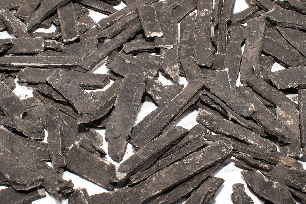 Enhance A Fire 0.66 Lb. Scorched Grey Premium Decorative Splinter Embers for Indoor Vented Gas Logs and Fireplace