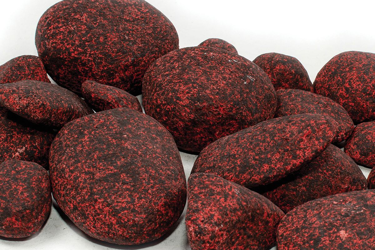 Enhance A Fire 25-Piece 1 Lb. Beachfire Premium Decorative Stone Set for Indoor Linear DV Gas Fireplace, Electric Fireplace and Outdoor Firepit