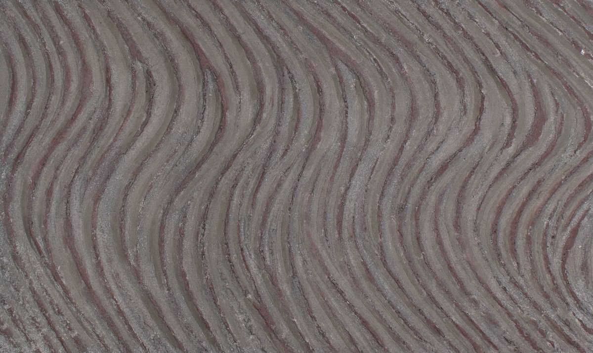 Enhance A Fire 36" x 22" 2-Piece Chestnut Brown Heavy Mortar Wave Architectural Fiber Panels for Gas Fireplaces and Gas Log Conversions