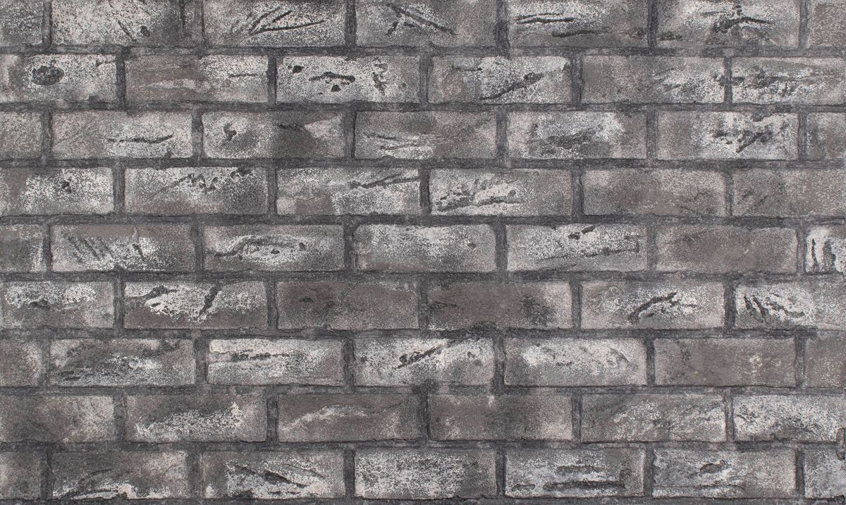 Enhance A Fire 36" x 22" 2-Piece Dark Alley Clinker Horizontal Premium Fiber Brick Panels for Gas Fireplaces and Gas Log Conversions