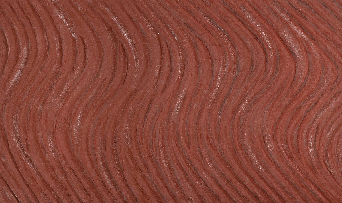 Enhance A Fire 36" x 22" 2-Piece Red Canyon Heavy Mortar Wave Architectural Fiber Panels for Gas Fireplaces and Gas Log Conversions