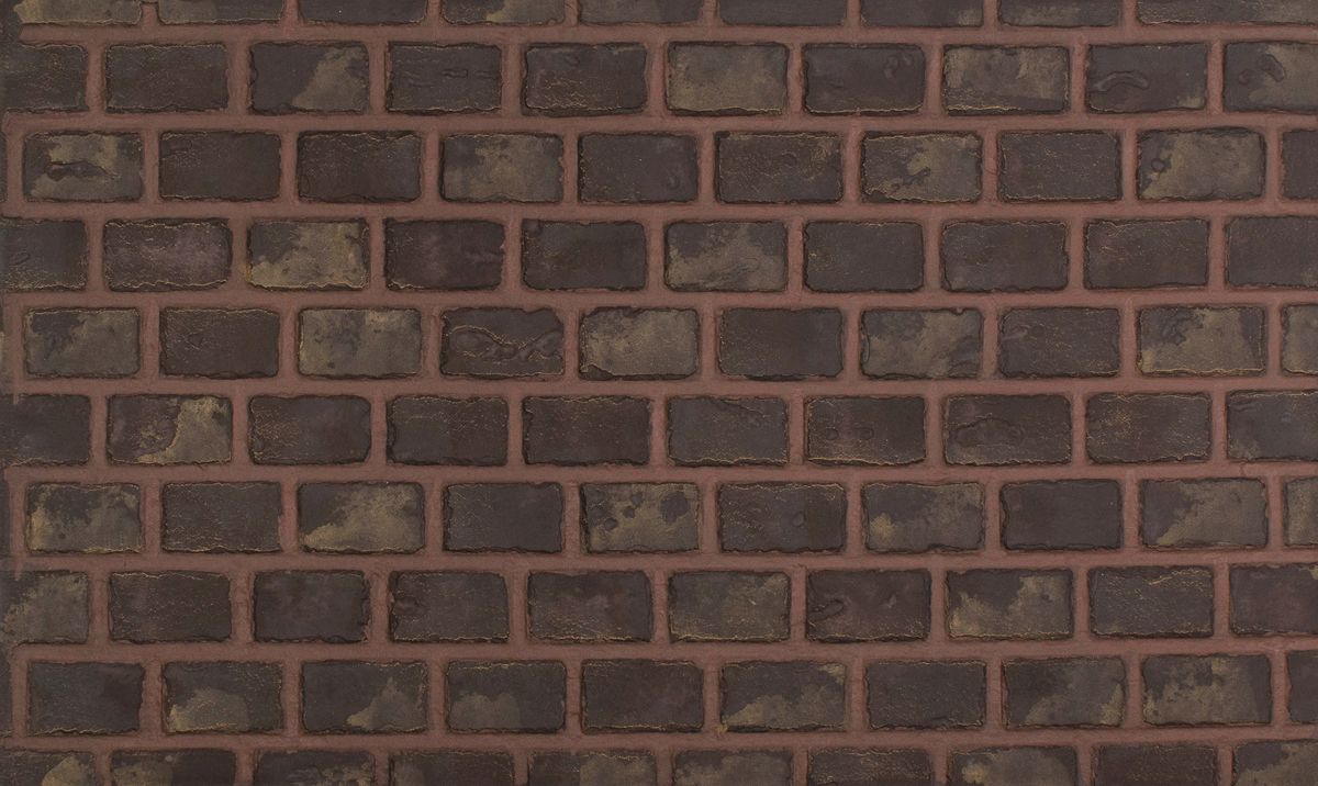 Enhance A Fire 36" x 22" 2-Piece Vintage Basket Small Clinker Vertical Premium Fiber Brick Panels for Gas Fireplaces and Gas Log Conversions