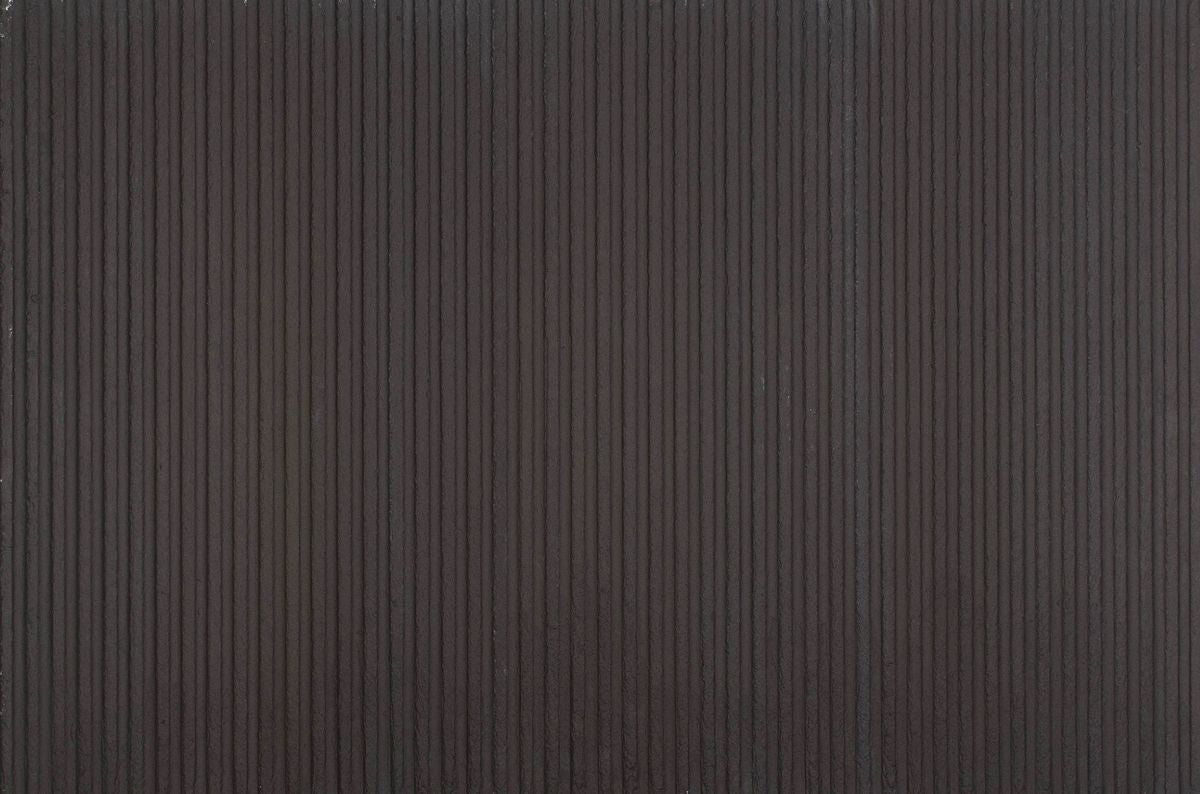 Enhance A Fire 36" x 25" 2-Piece Black Flute Architectural Fiber Panels for Gas Fireplaces and Gas Log Conversions