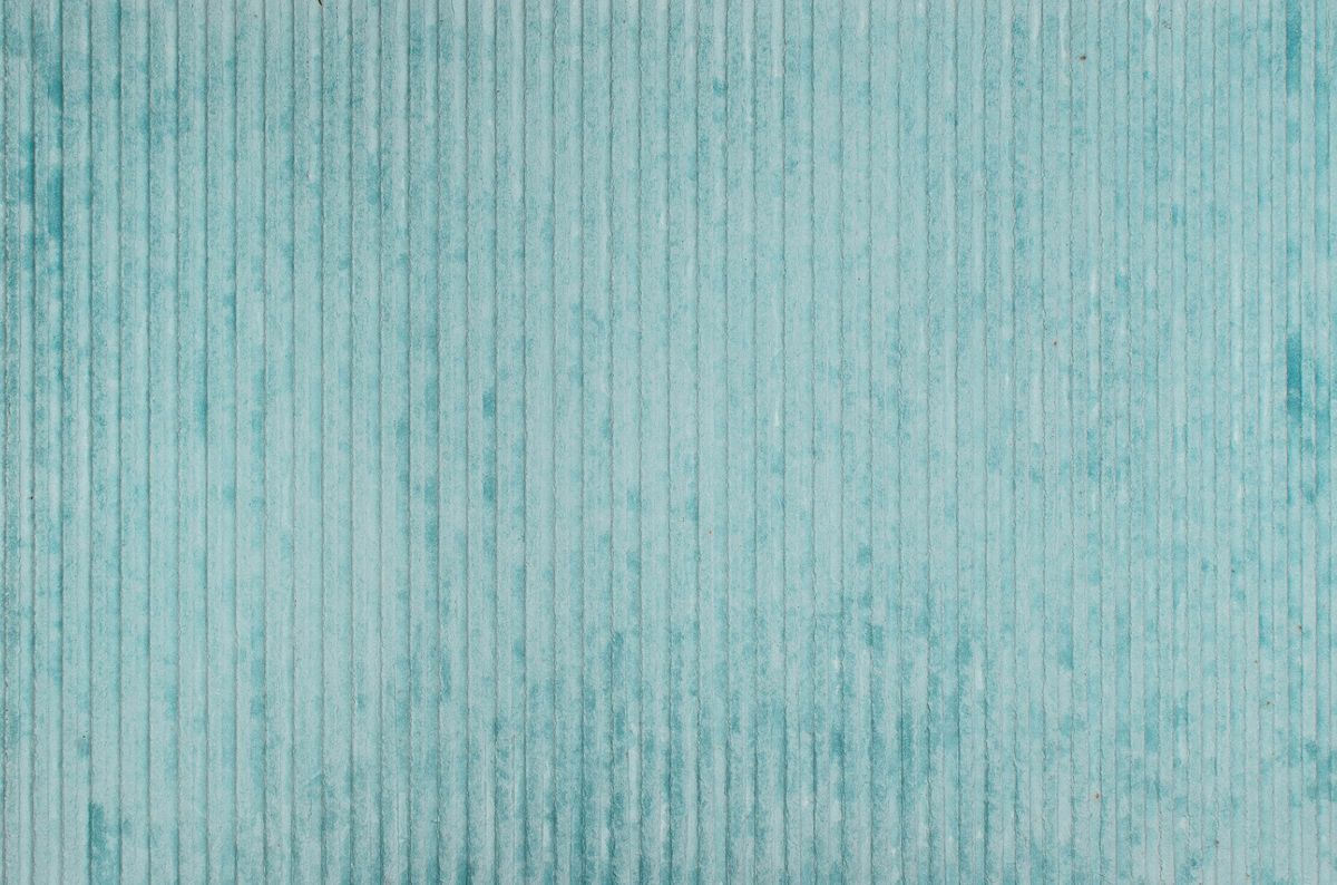 Enhance A Fire 36" x 25" 2-Piece Turquoise Flute Architectural Fiber Panels for Gas Fireplaces and Gas Log Conversions