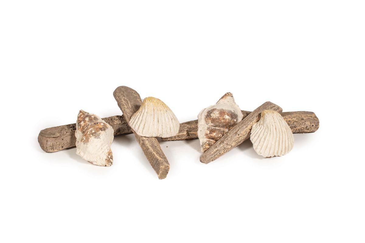 Enhance A Fire Handful Of Magic 1 Lb. Beach Bounty Mixed Media Accent Kit for Gas Fireplace