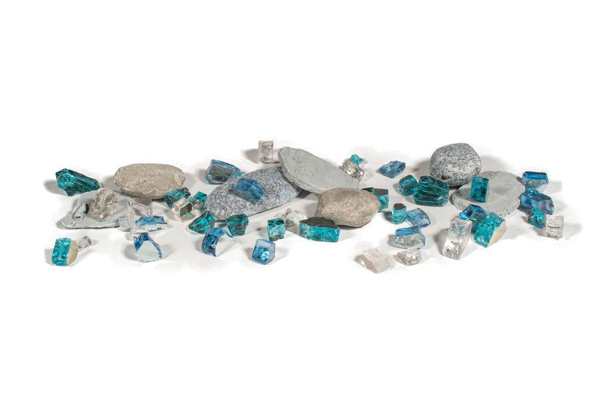 Enhance A Fire Handful Of Magic 1 Lb. Riverbed Mixed Media Accent Kit for Gas Fireplace