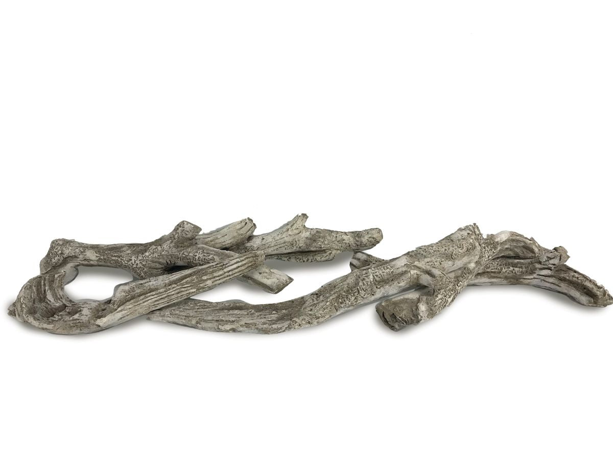Enhance A Fire Riverbed Driftwood Log Kit 4 for Linear Fireplace