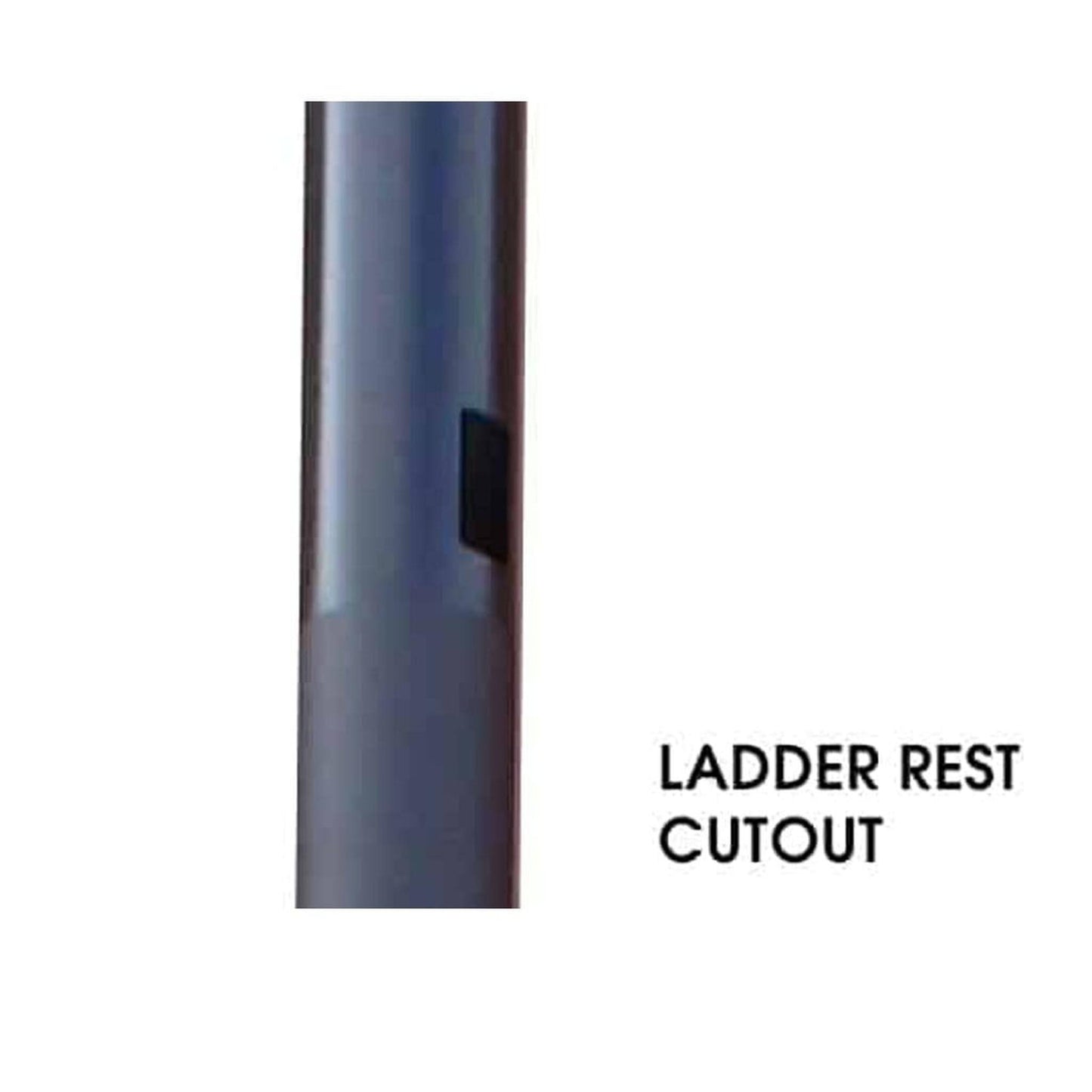 Everglow 10ft Black Aluminum Lamp Post with Internals