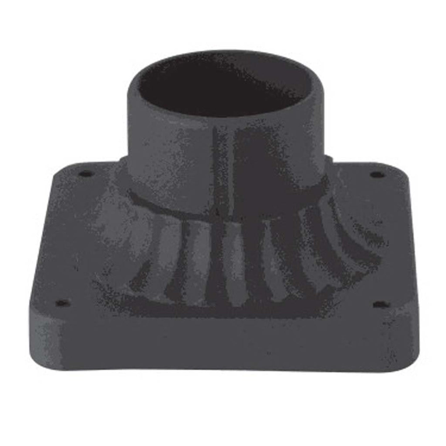 Everglow PEDBASE Black Aluminum Pedestal Lamp Base