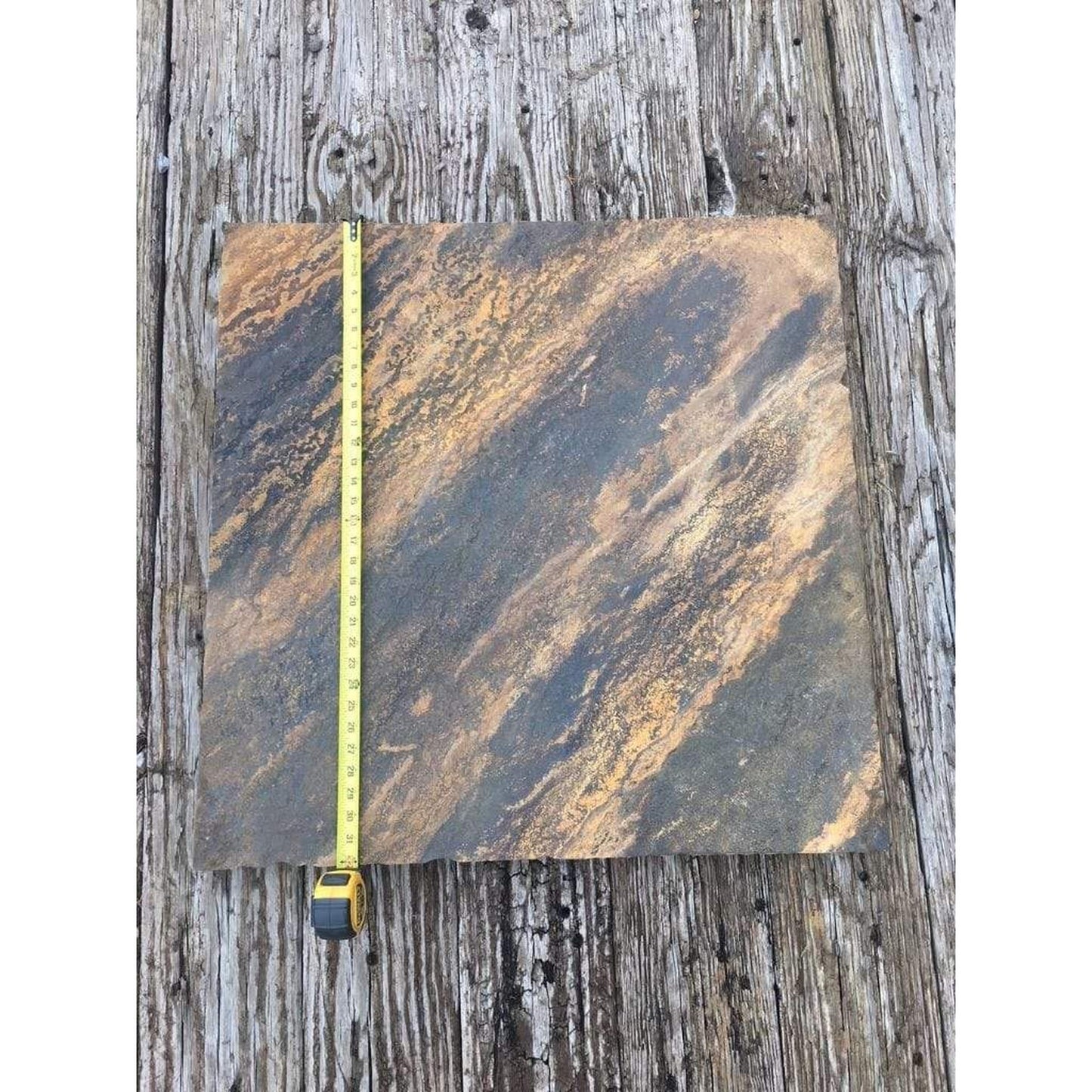 Fire Pit Art 32" Stone Base - Crab Orchard Stone