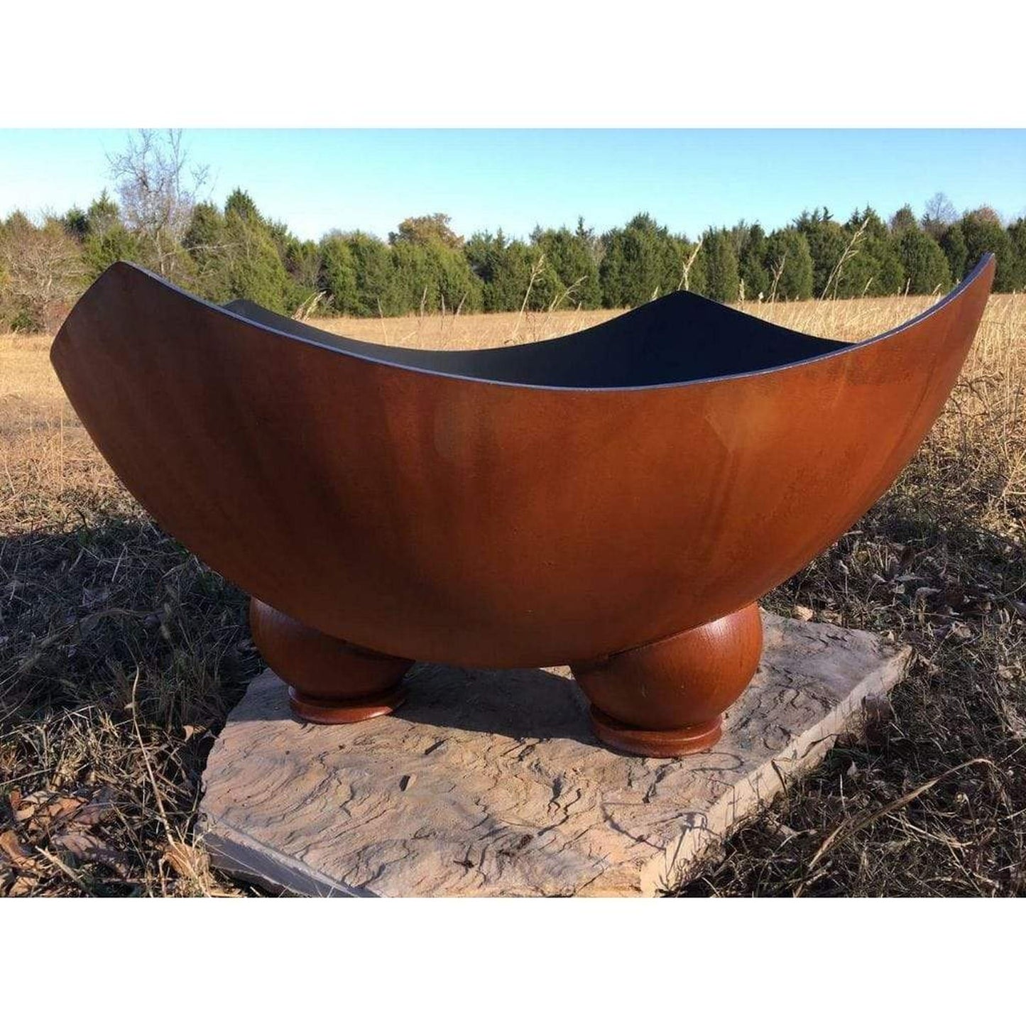 Fire Pit Art 5" Hemispherical Feet