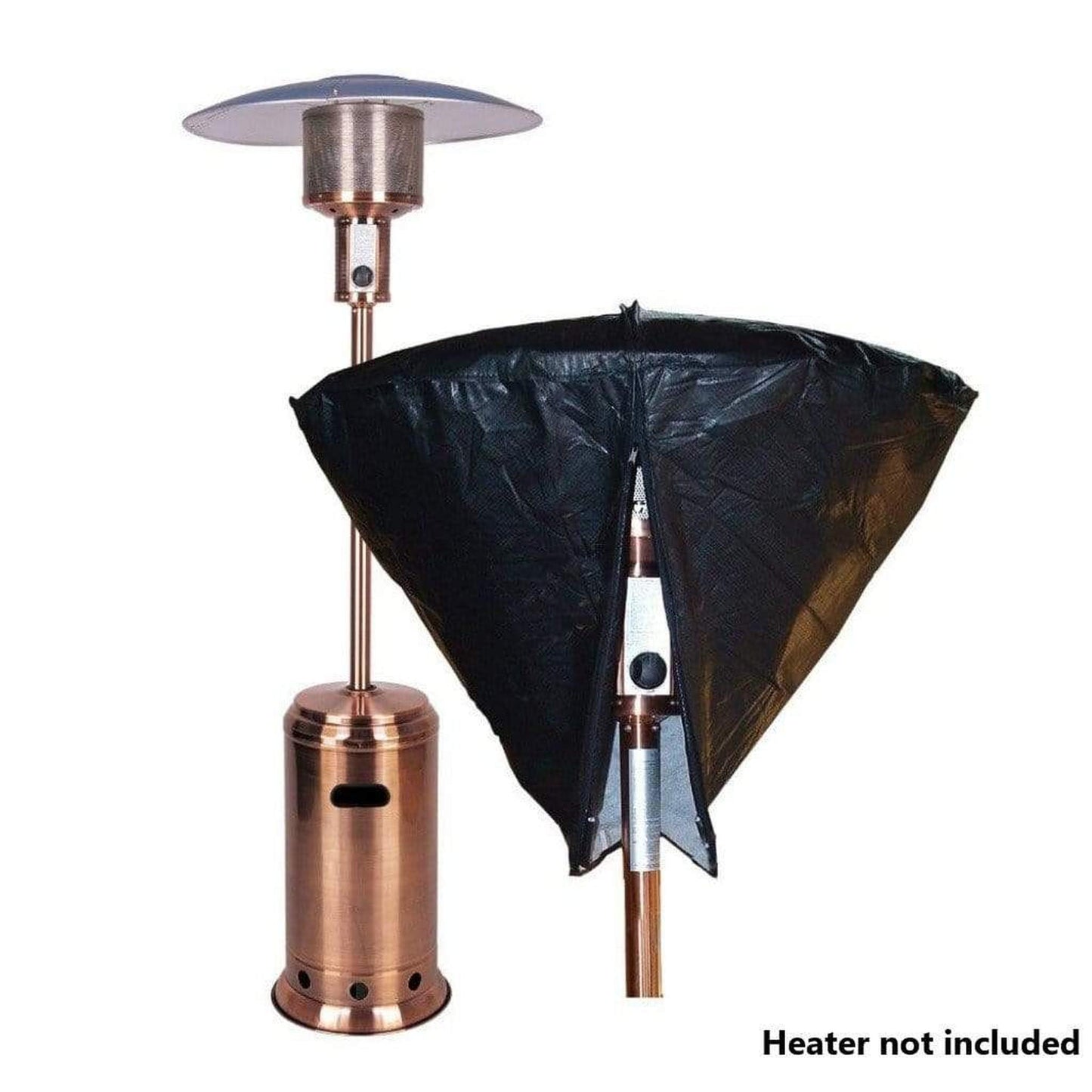 Fire Sense Outdoor Vinyl Head Cover for LPG Patio Heaters with 32" Reflectors