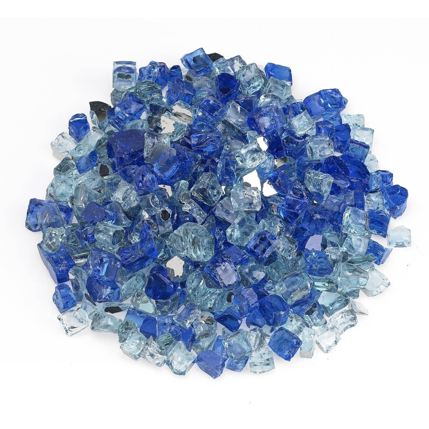 Fire by Design Pre-Mixed Collection 1/2" Bora Bora Reflective Fire Glass - (10lb Bag)