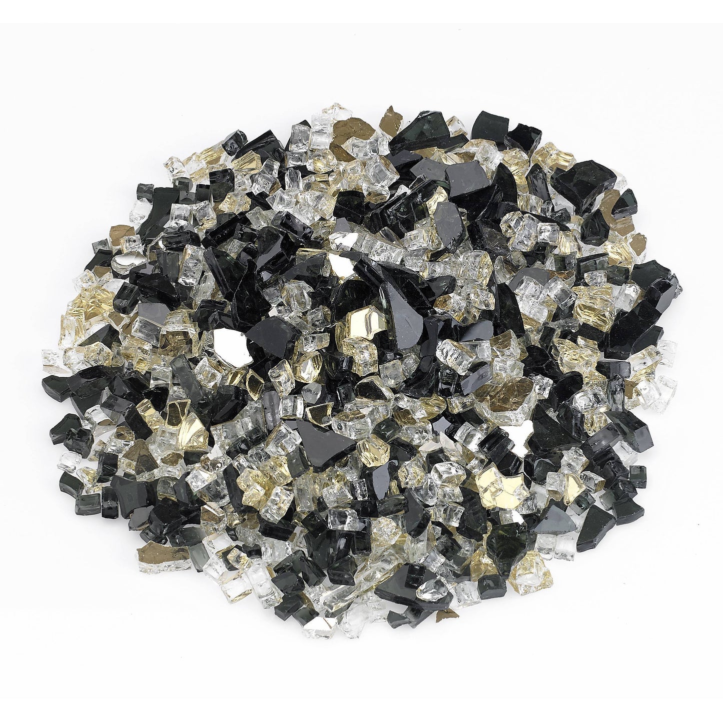 Fire by Design Pre-Mixed Collection 1/2" Las Vegas Reflective Fire Glass - (10lb Bag)