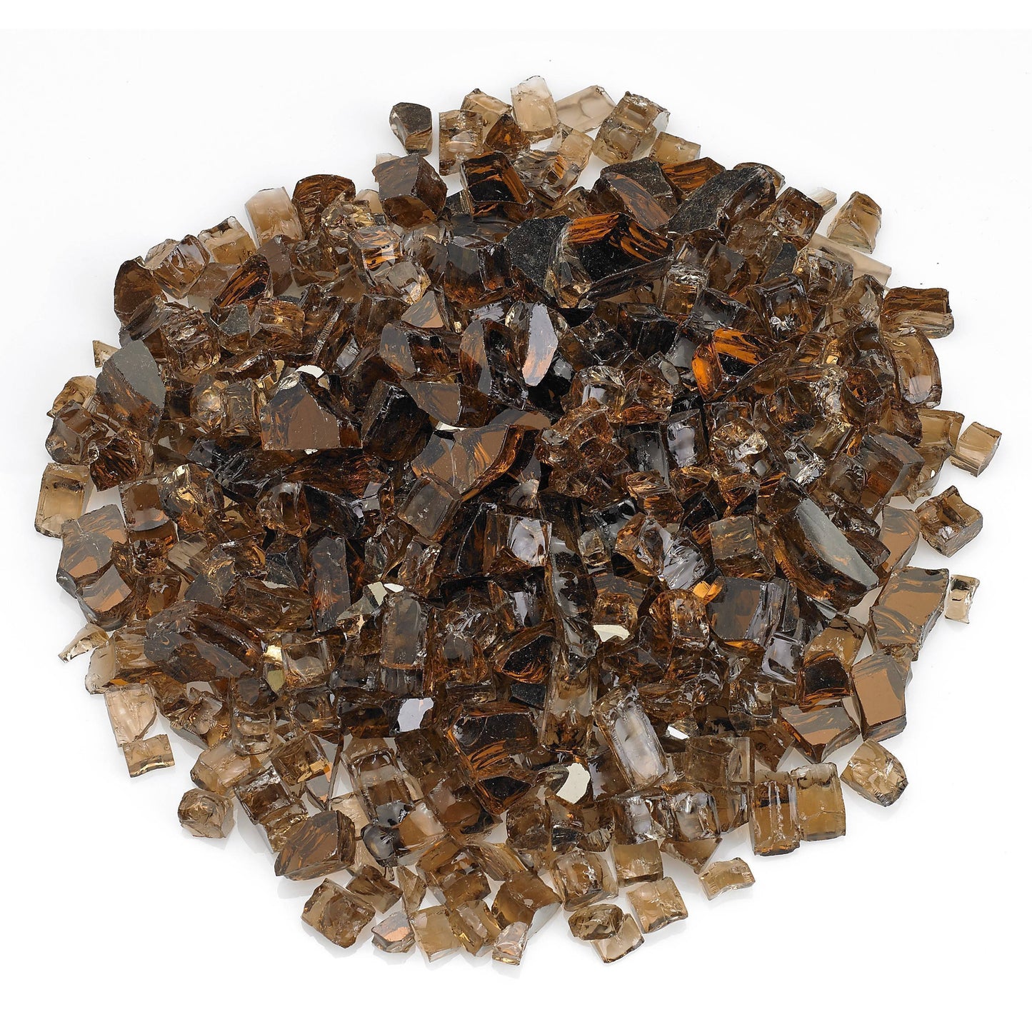 Fire by Design Reflective Collection 1/2" Copper Reflective Fire Glass - (10lb Bag)