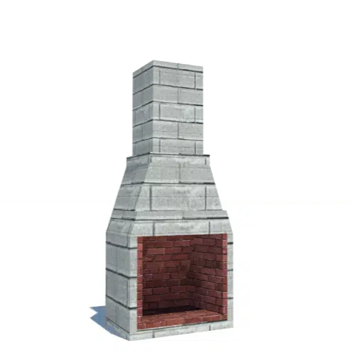 FireRock 30" Conventional Indoor Fireplace