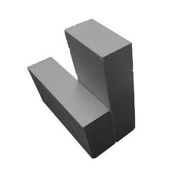 FireRock Full-Size Slate Gray Glazed Firebrick