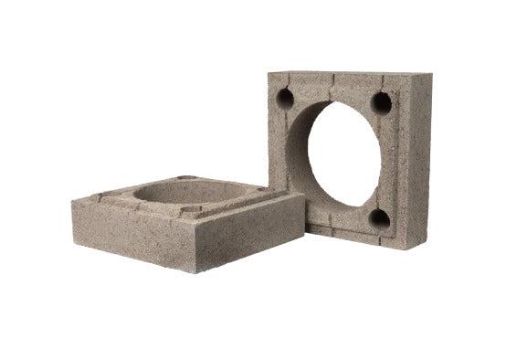 FireRock Individual Solid Chimney Block