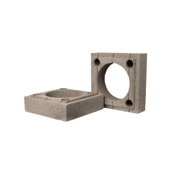FireRock Individual Solid Chimney Block