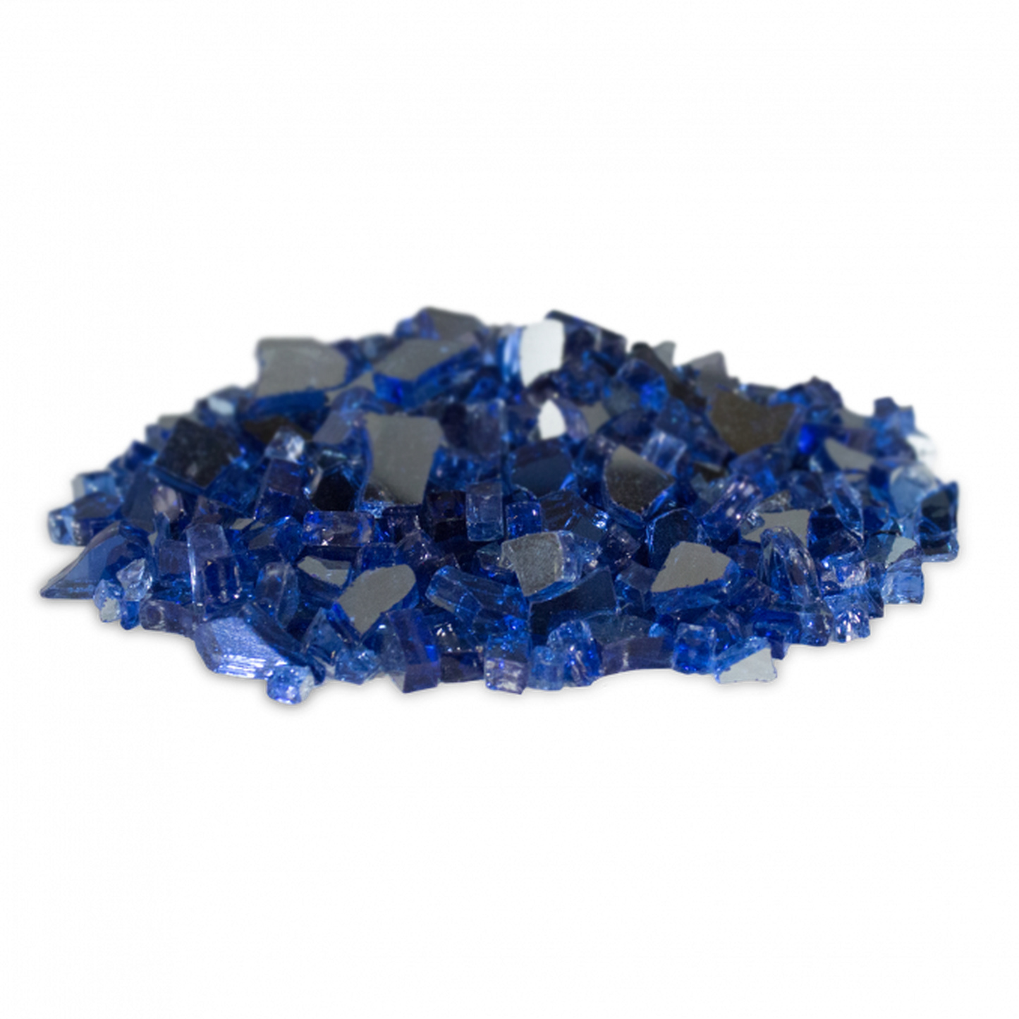 Firegear 10 Lbs. Cobalt Blue Large Reflective Fire Glass