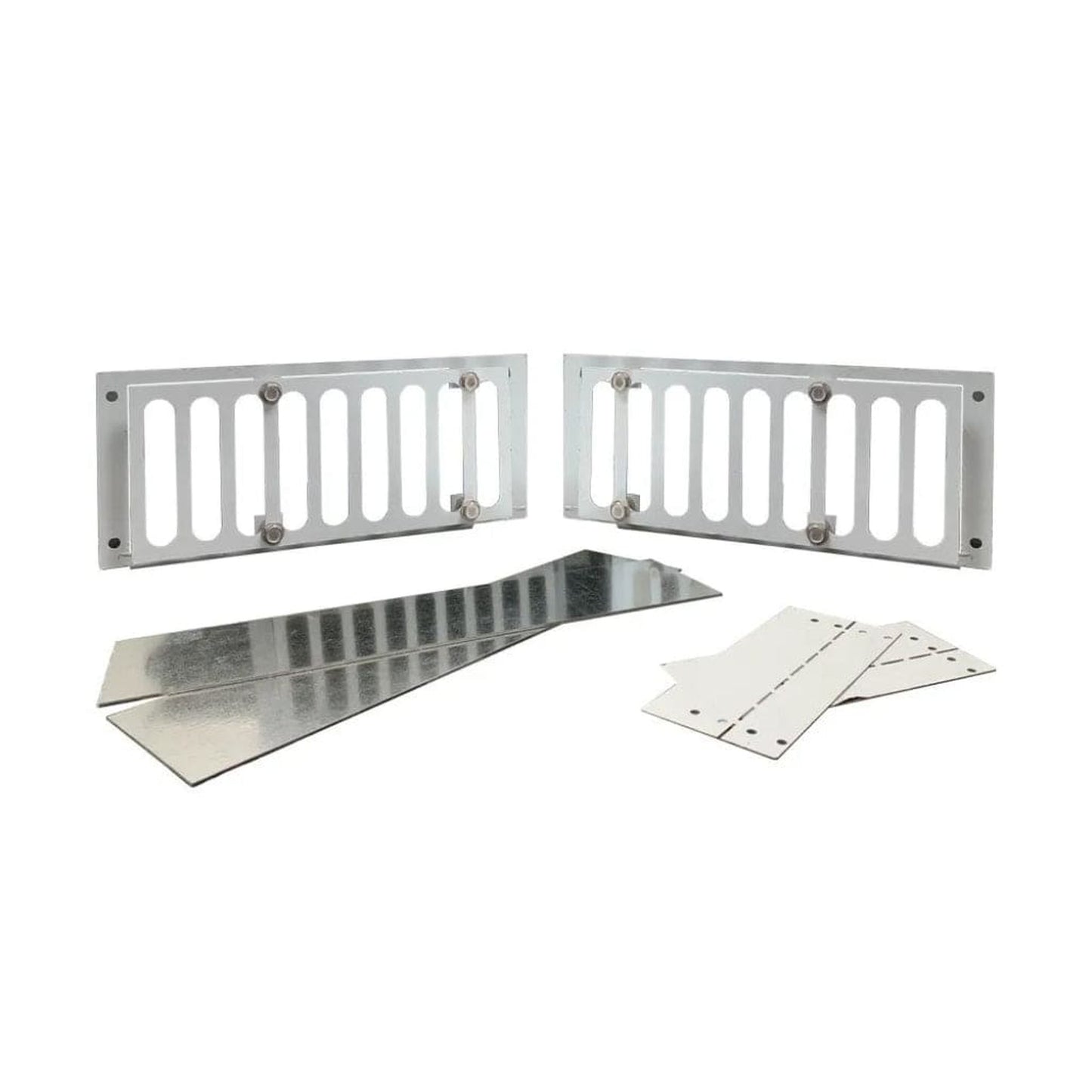 Firegear 4" x 8" Paver Fire Pit Vent Kit With Mounting Plate and Lintel