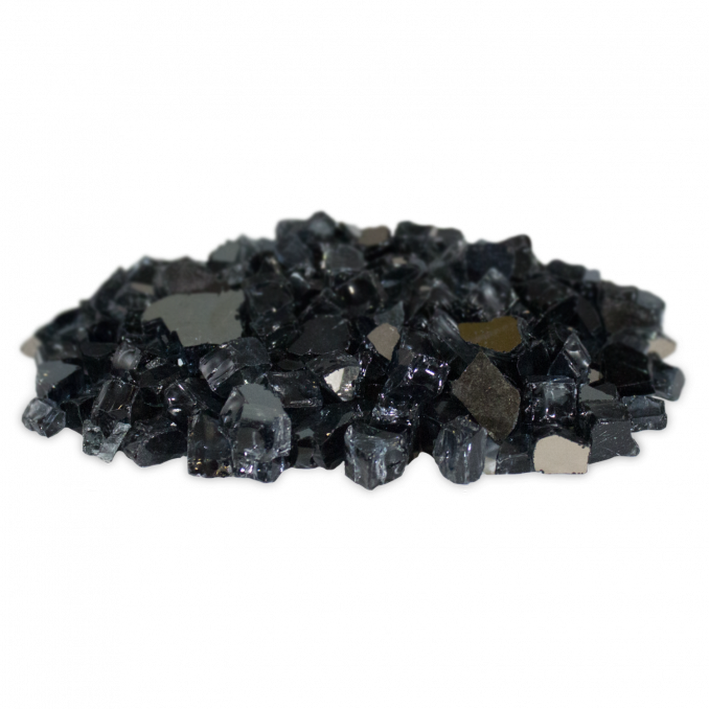 Firegear 50 Lbs. Black Large Reflective Fire Glass