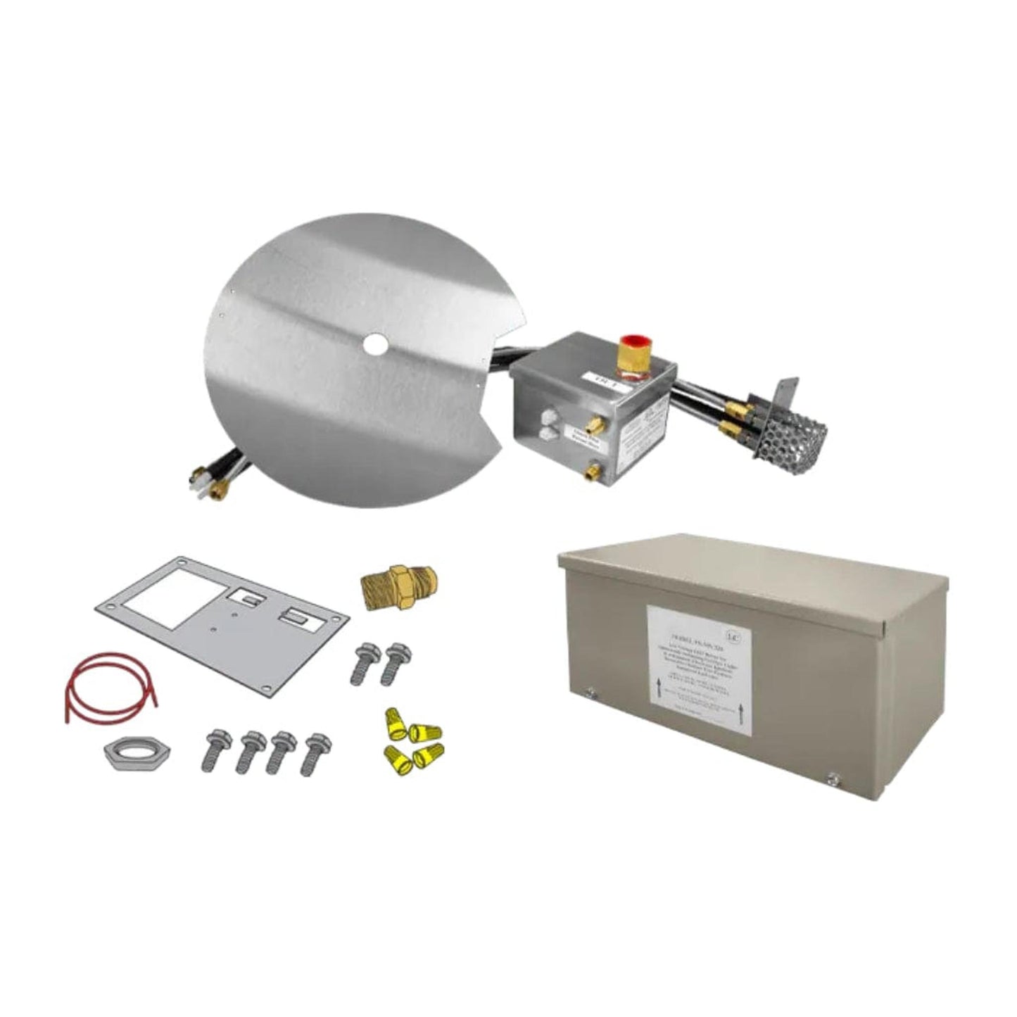 Firegear High-Capacity Multiple Fire Feature All Weather Electronic Ignition Propane Gas Valve System