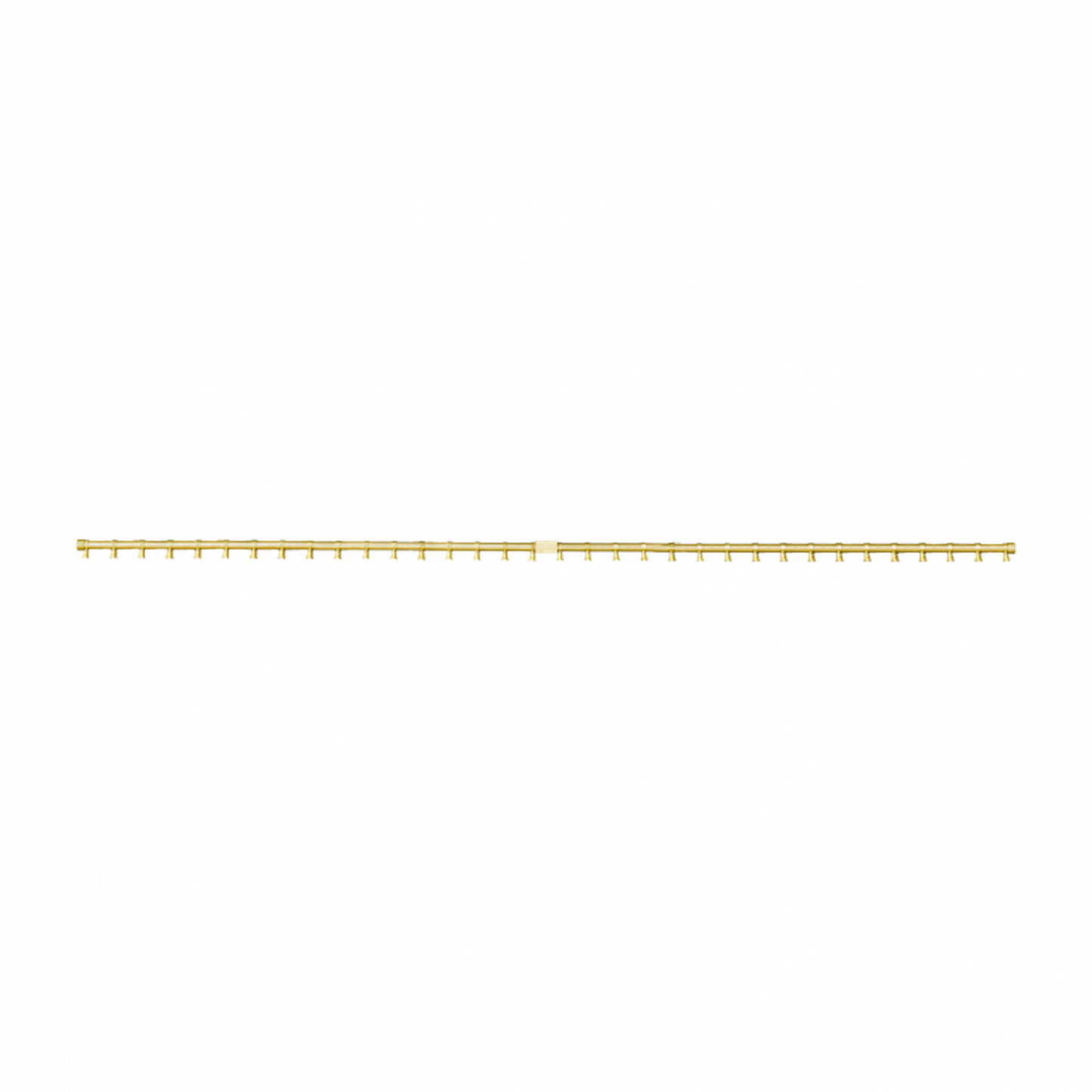 Firegear Pro Series 86" Brass Propane Gas Fire Pit T-Burner