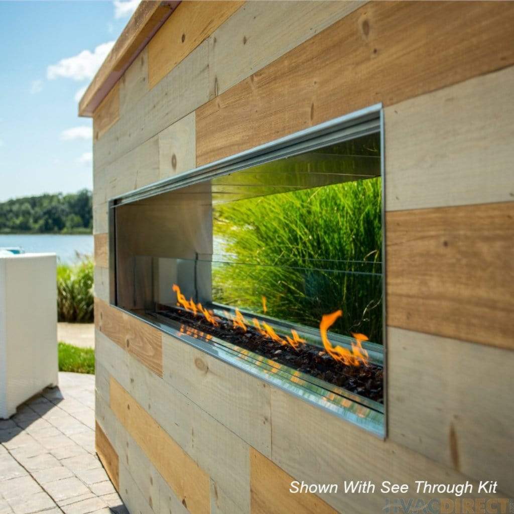 Firegear See-Through Conversion Kit for Kalea Bay LED 48" Gas Fireplace