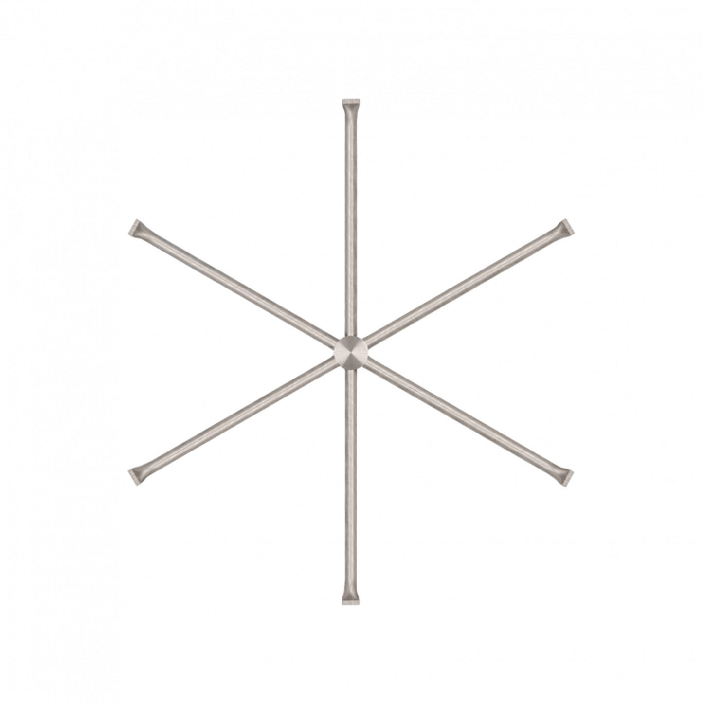 Firegear Stainless Steel Series 36" Natural Gas Fire Pit Burning Spur