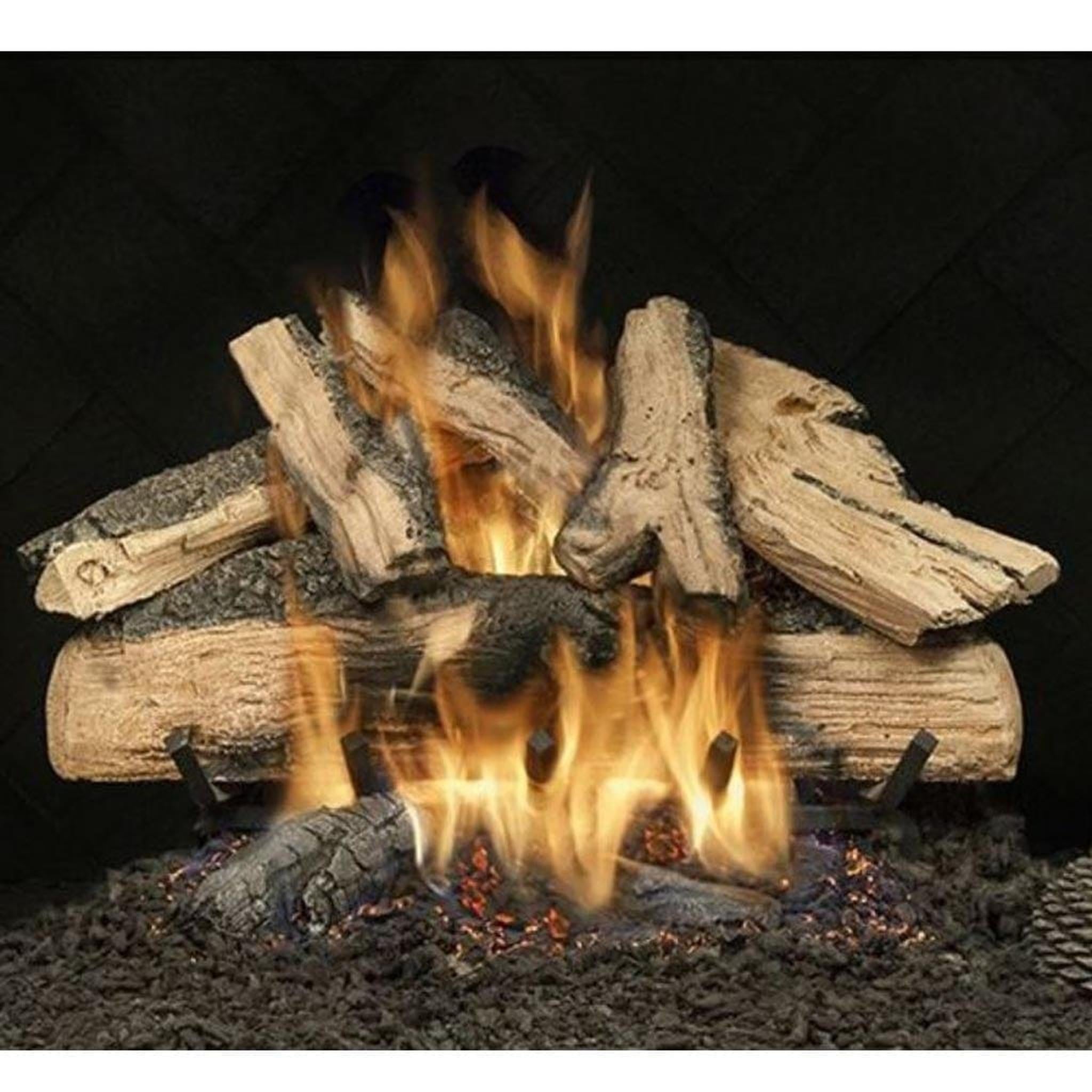 Fireside 24 Elegant Split Oak Vented Gas Logs – US Fireplace Store