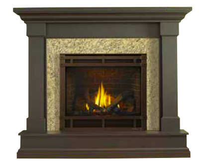 Fireside Furnishing Kenwood Unfinished Maple Wooden Flush C Mantel