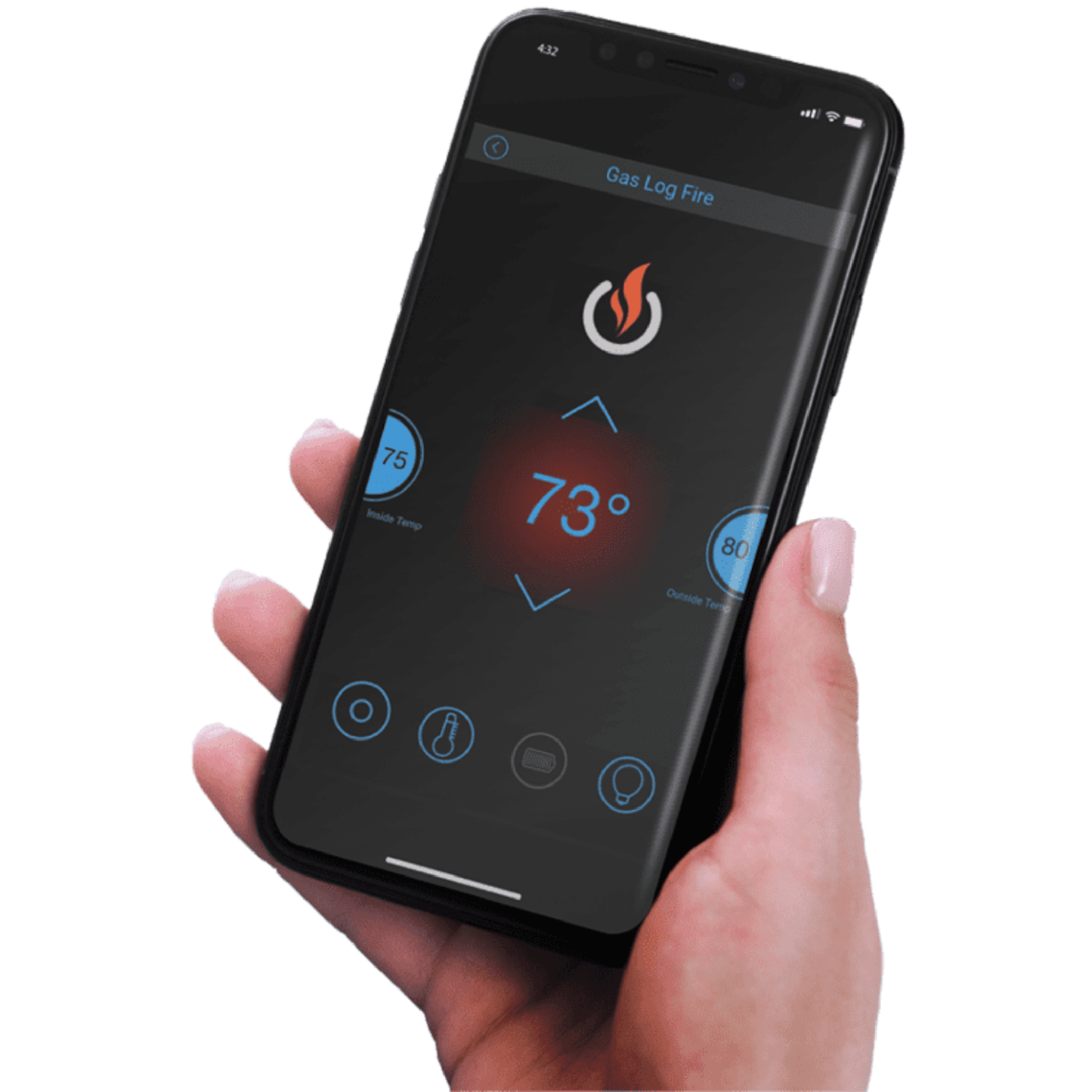 Flame-Tec iFlame 12V Lightbug With Bluetooth/WIFI Control Module for Hearth and Lights