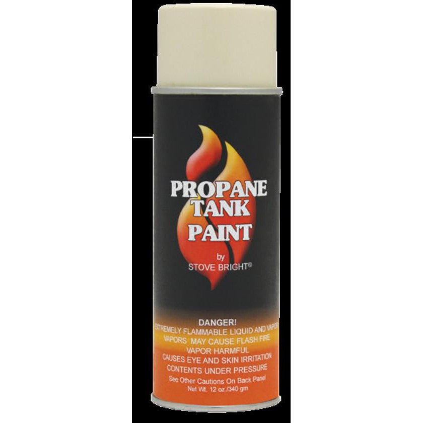 Forrest Paint Stove Bright 12oz Off-White Propane Tank Spray Paint