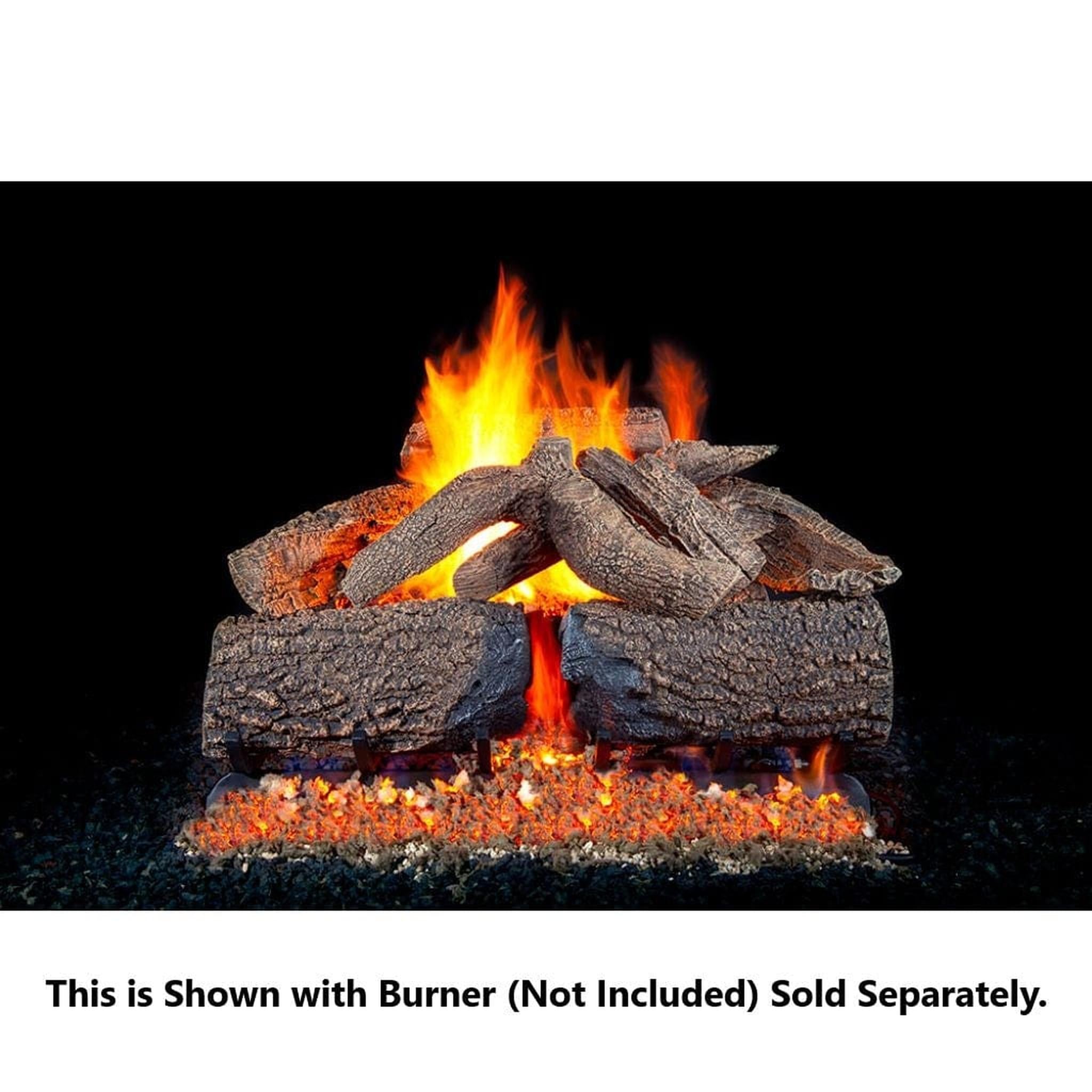 GOLDEN BLOUNT 24 to 72 Epic Oak See Through Vented Gas Log Set – US  Fireplace Store