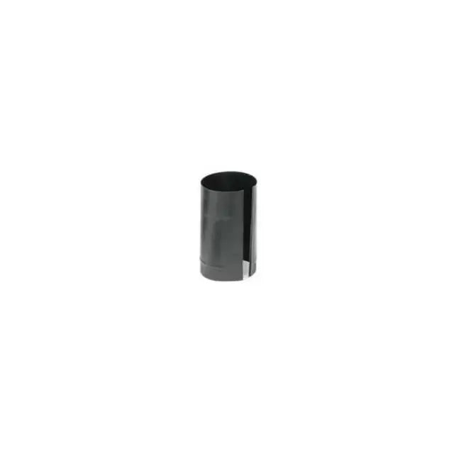 Gray Metal 7" x 12" Black 24-Gauge Single Wall Snap-Lock Stove Pipe (Case of 12)