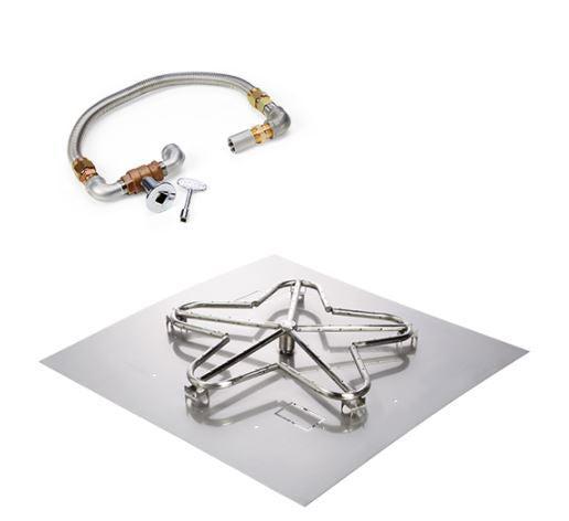 HPC 36" 304-Stainless Steel Propane Penta Burner Kit