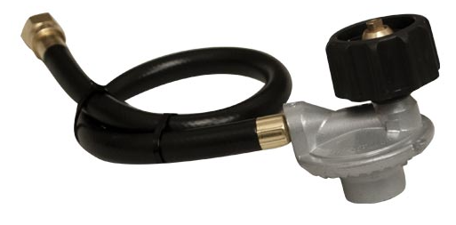 HPC 36" Rubber Grill Hose & Regulator Assembly