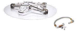 HPC 36" Stainless Steel Torpedo Natural Gas Burner Kit