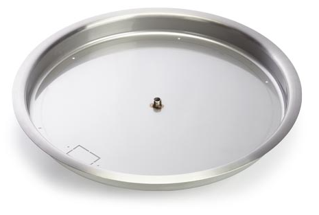 HPC 43" 304-Stainless Steel High Capacity Round Bowl Fire Pit Pan
