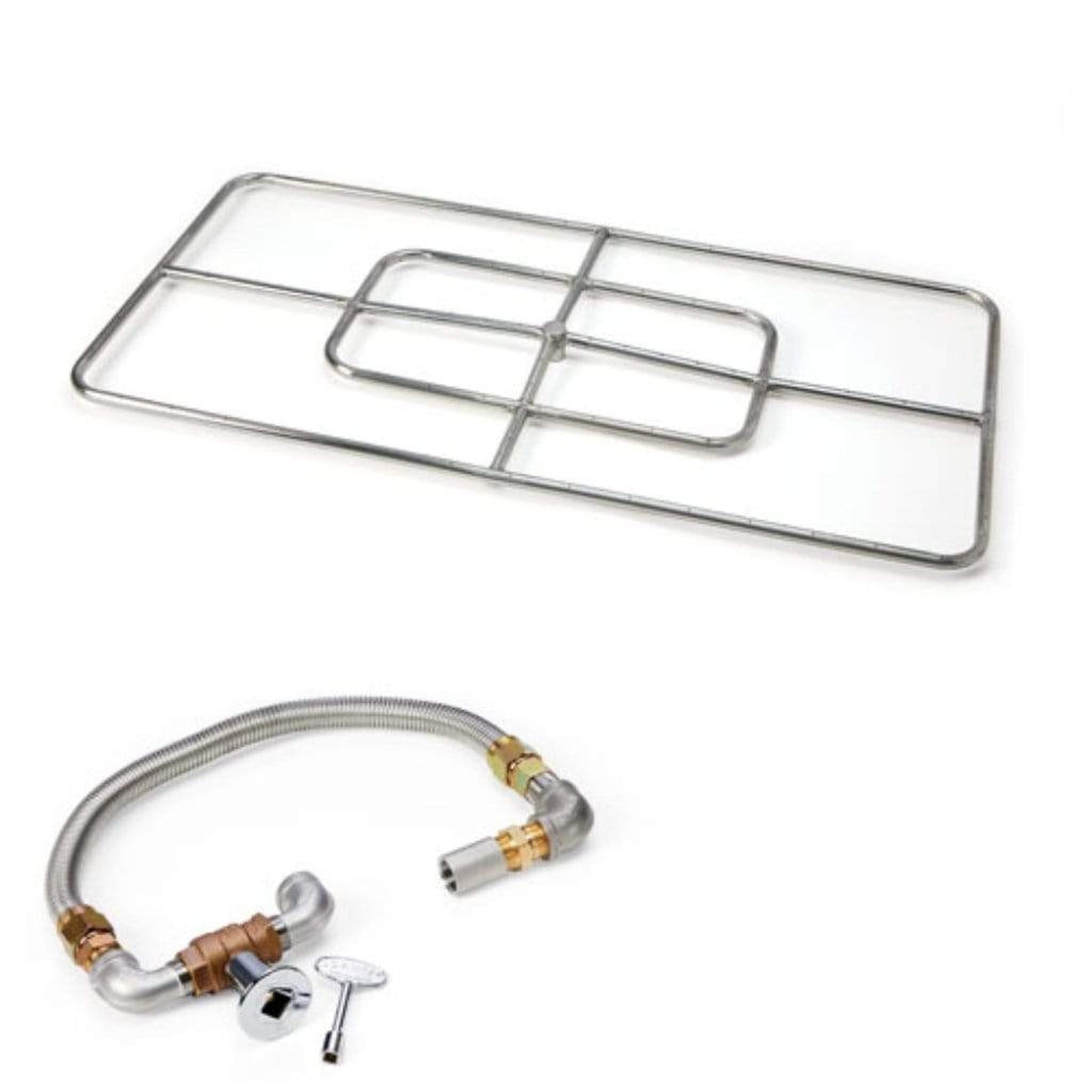 HPC 48”x24” Rectangle Burner Fire Pit Kit