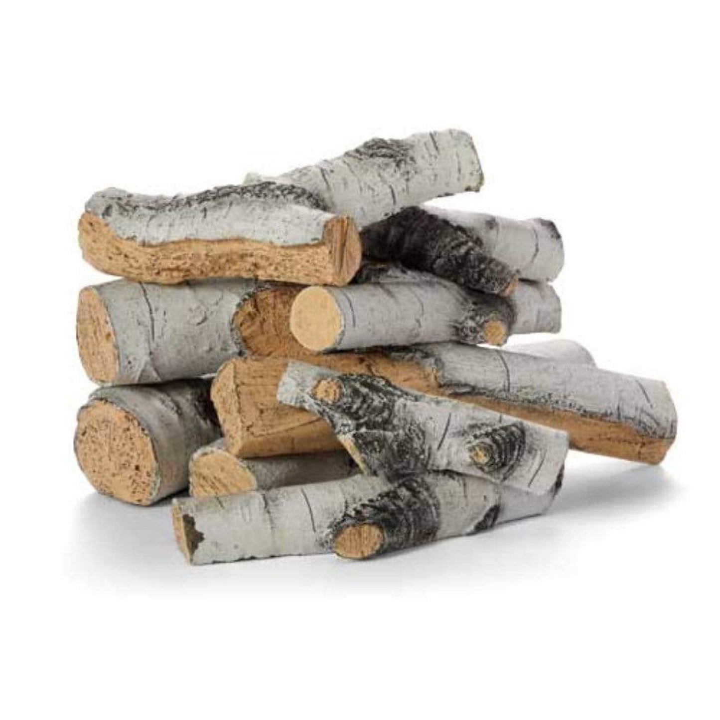 HPC FPL30/36AB16 Aspen Birch Concrete Outdoor Fire Log Set