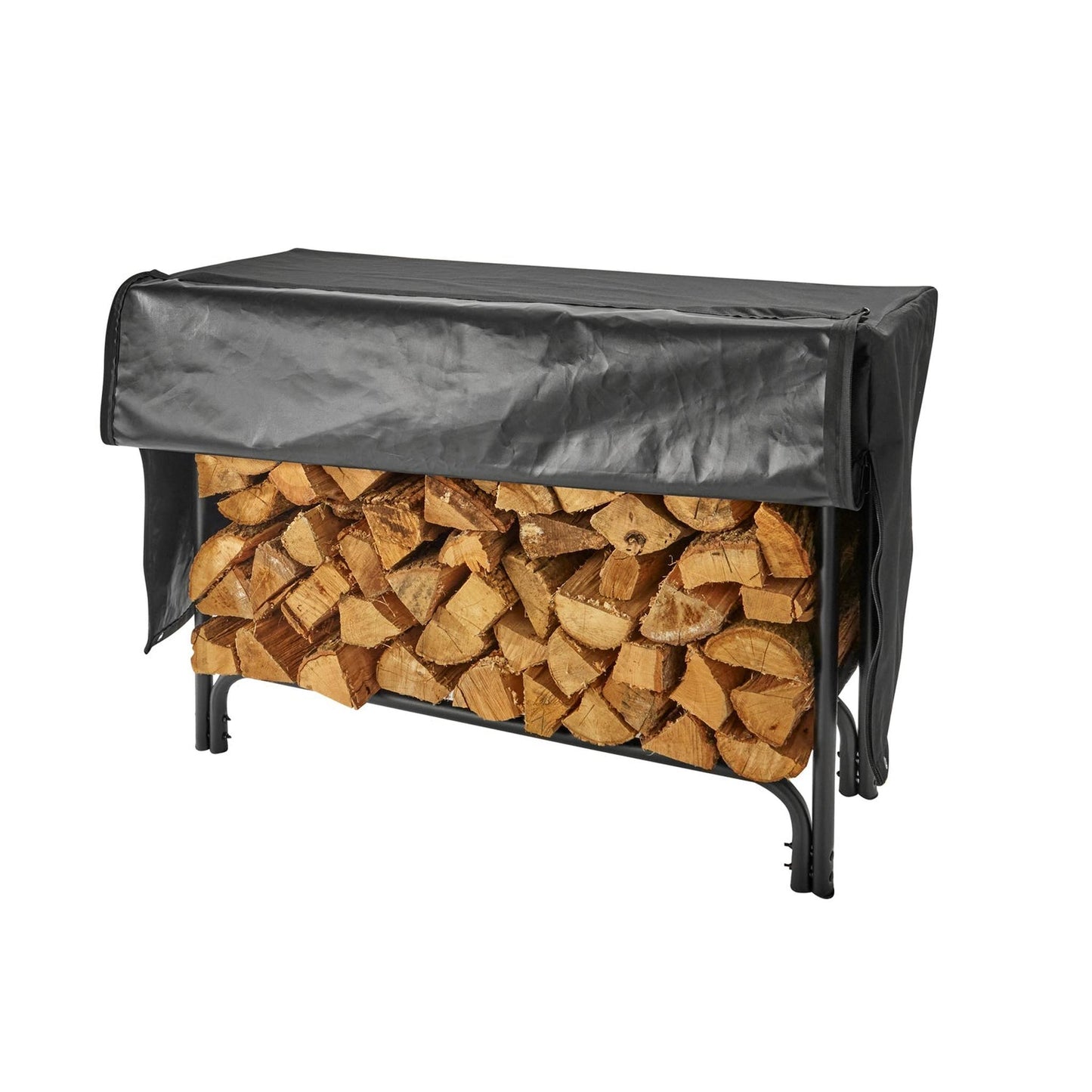HY-C 45" Patio Log Rack with Deluxe Cover